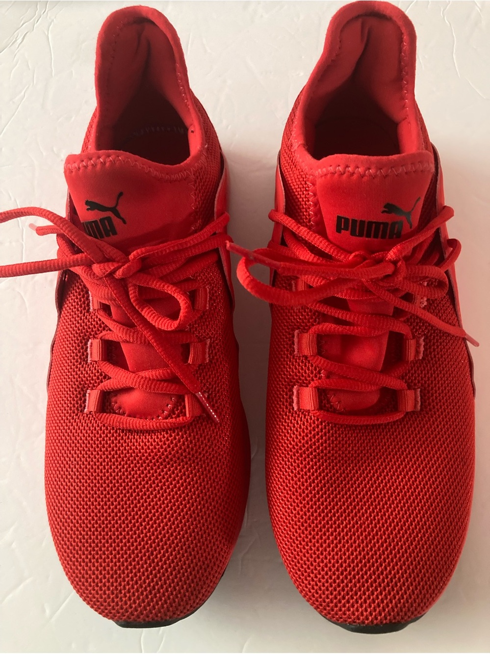 Puma Red Men's SZ 9.5 Athletic Sneakers comfort plus.